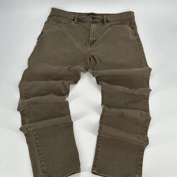 Proof Rover Jeans size 38 x 31 brown wash tapered fit rugged pants - Picture 1 of 7